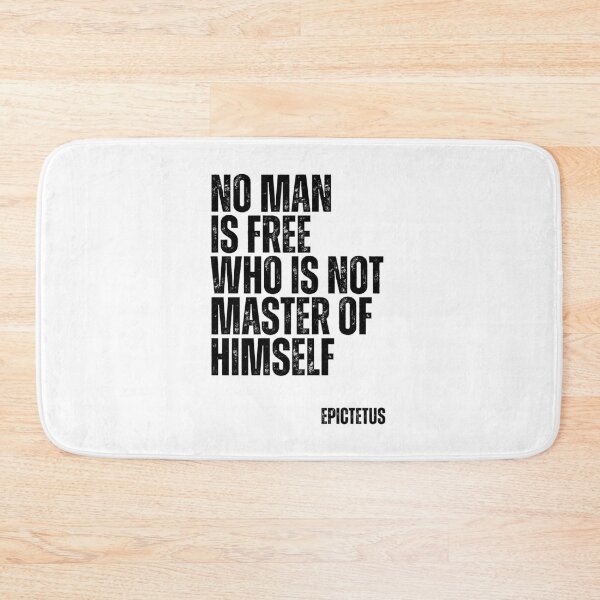 Item preview, No man is free who is not master of himself designed and sold by Dondonmart.