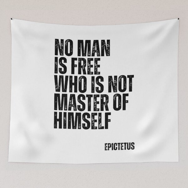 Item preview, No man is free who is not master of himself designed and sold by Dondonmart.