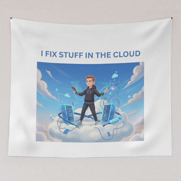Item preview, Cloud Engineers & Architects Merch designed and sold by Profes Studo.