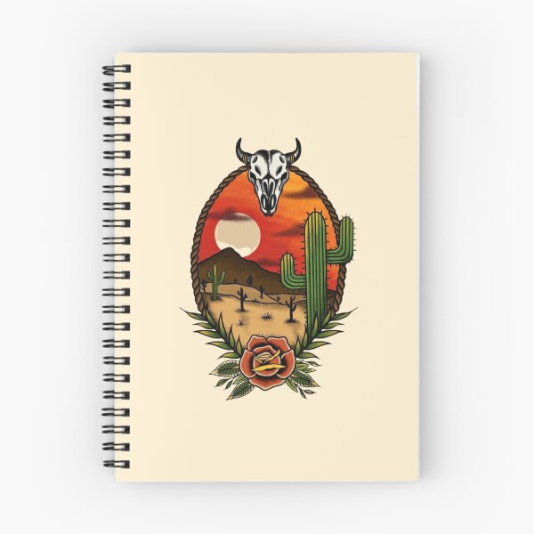 Item preview, Western Desert Skull Cactus Sunset designed and sold by Oniyasha.