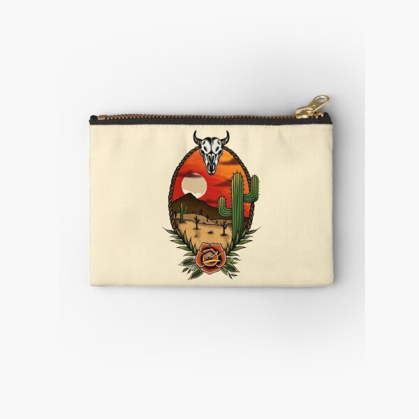 Item preview, Western Desert Skull Cactus Sunset designed and sold by Oniyasha.