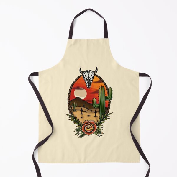 Item preview, Western Desert Skull Cactus Sunset designed and sold by Oniyasha.