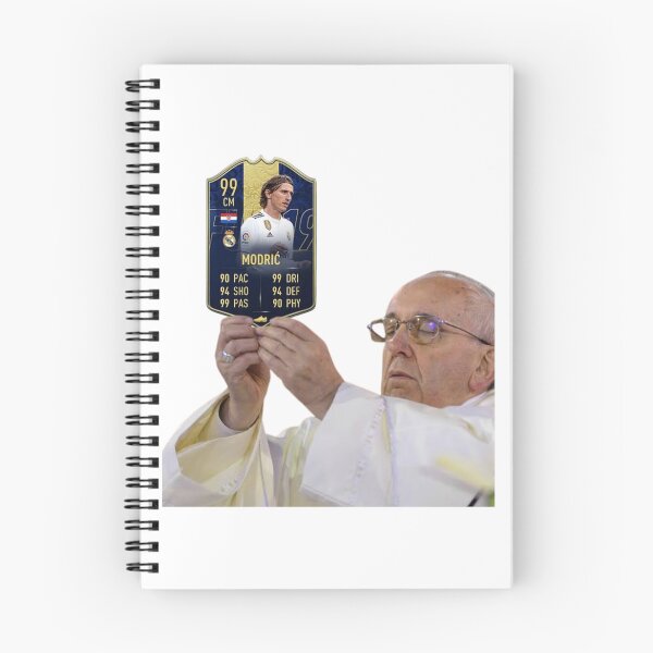 Item preview, Modrić x Pope Francis Meme designed and sold by StudioPeanut.