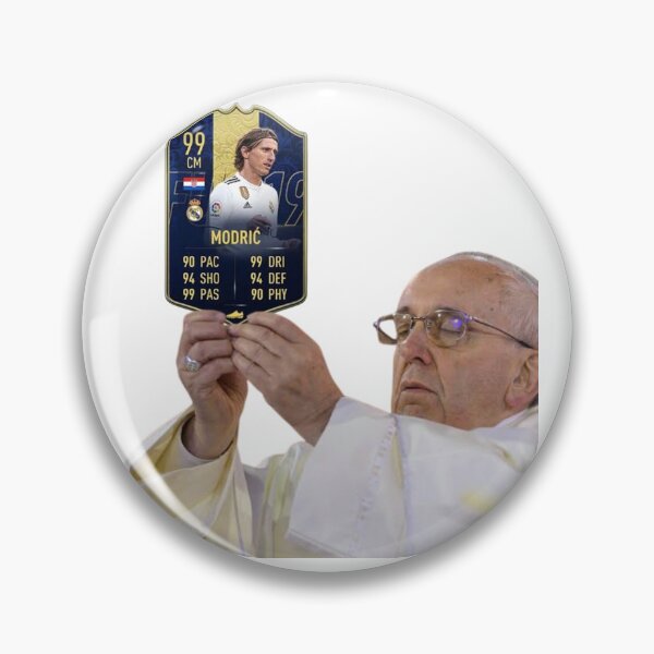 Item preview, Modrić x Pope Francis Meme designed and sold by StudioPeanut.