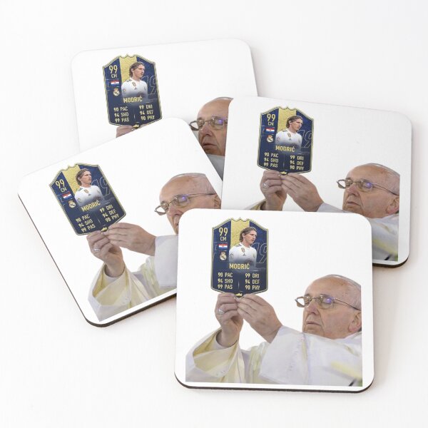 Item preview, Modrić x Pope Francis Meme designed and sold by StudioPeanut.
