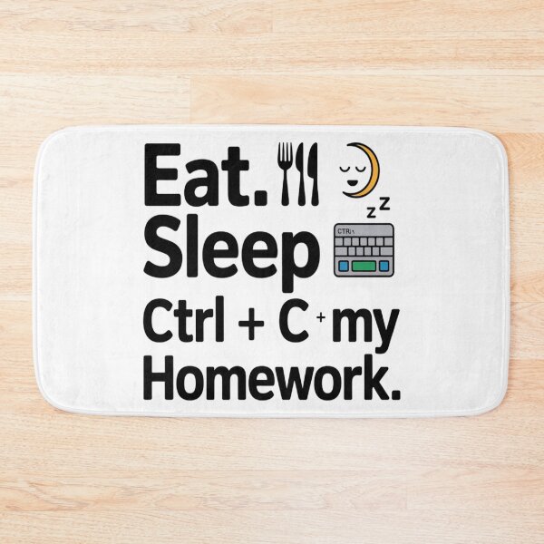 Item preview, Eat Sleep CTRL + S Repeat – Funny Programmer Productivity T-Shirt designed and sold by RMTrendy.