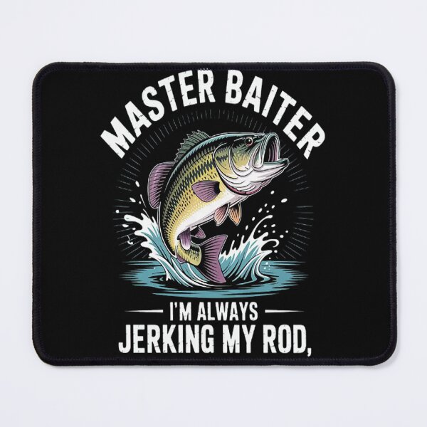 Item preview, Fishing Bass Fish Fisherman Dad Master-Baiter designed and sold by brinbotty.