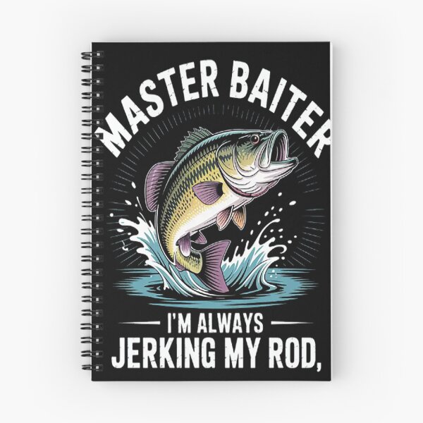 Item preview, Fishing Bass Fish Fisherman Dad Master-Baiter designed and sold by brinbotty.