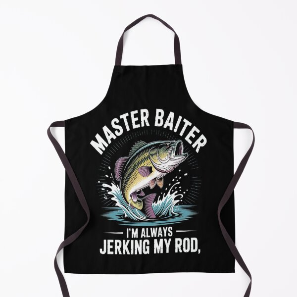 Item preview, Fishing Bass Fish Fisherman Dad Master-Baiter designed and sold by brinbotty.