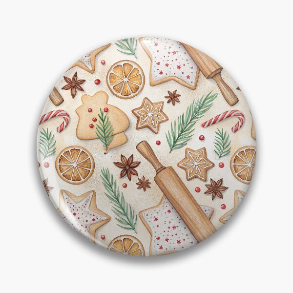 Item preview, Cute and festive cookies for Christmas designed and sold by Merrylands Artshop.