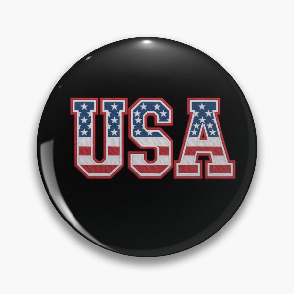 Item preview, USA Embroidered Patch Style – Classic American Flag Letter Design designed and sold by Shanker-studio.