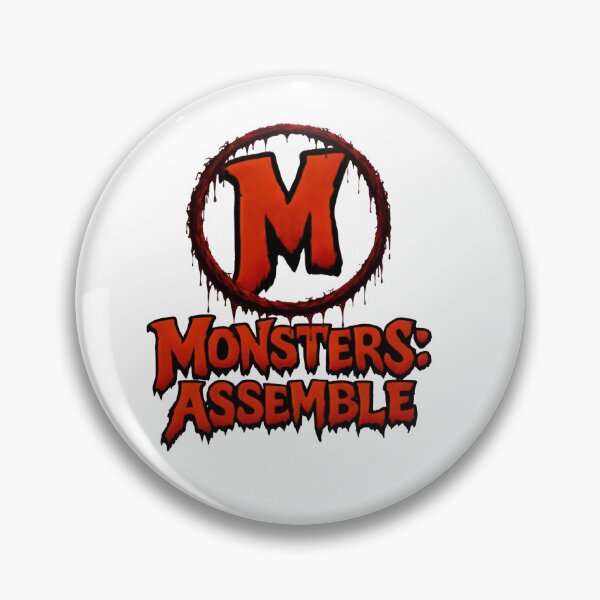 Item preview, Monsters Assemble – Retro Horror Logo designed and sold by Nu-Renaissance.