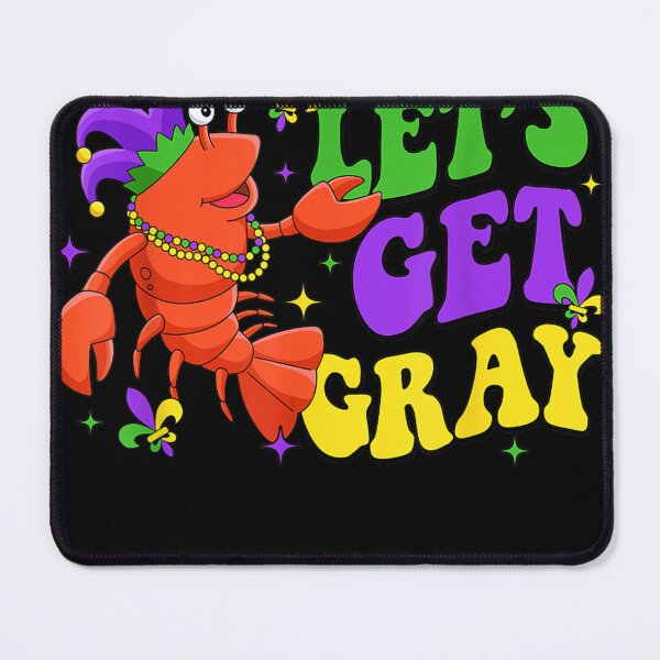 Item preview, Let's Get Gray Mardi Gras Celebration designed and sold by artcultreone.