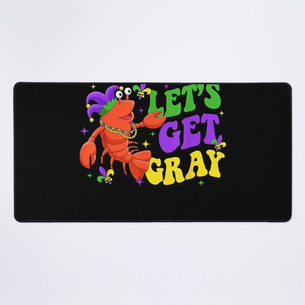 Item preview, Let's Get Gray Mardi Gras Celebration designed and sold by artcultreone.
