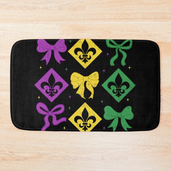 Item preview, Mardi Gras Bows And Fleur De Lis For Parade Goers designed and sold by artcultreone.