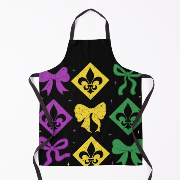 Item preview, Mardi Gras Bows And Fleur De Lis For Parade Goers designed and sold by artcultreone.