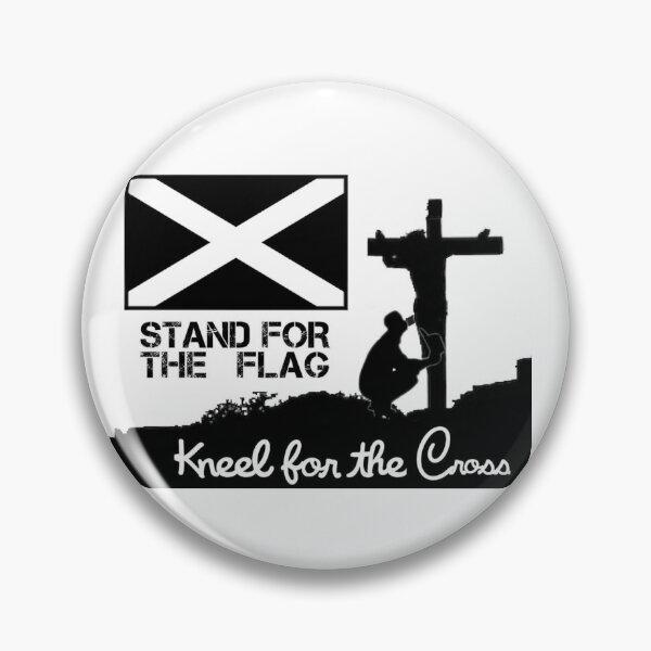 Item preview, Stand for the Scottish flag kneel for the cross designed and sold by JonathanR1994.