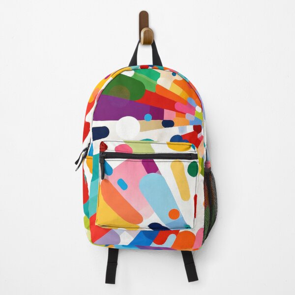 Item preview, A Vibrant Radial Explosion of Abstract Shapes. designed and sold by Boundless PixelForge.