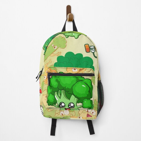 Item preview, Super Broccoli Heroes – Cute Healthy Vegetable Characters Illustration designed and sold by GoldenSparkleShop.