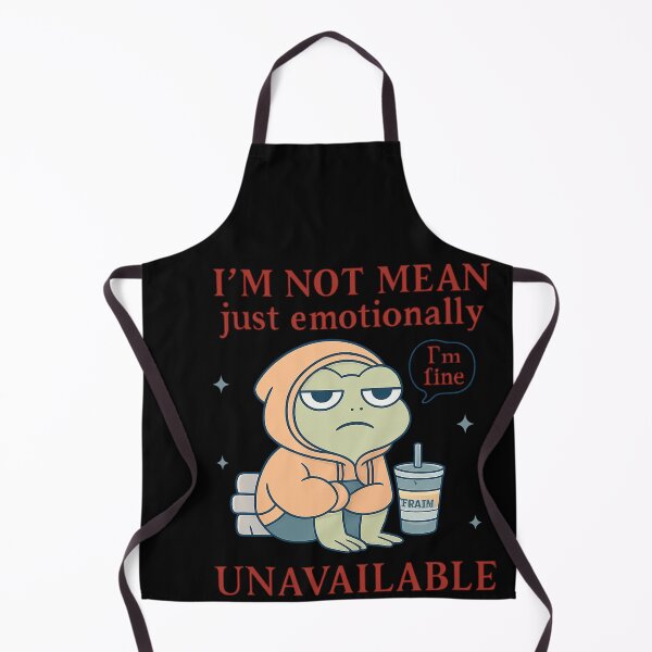 Item preview, I'm Not Mean Just Emotionally Unavailable  designed and sold by artcultreone.