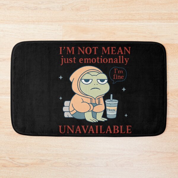 Item preview, I'm Not Mean Just Emotionally Unavailable  designed and sold by artcultreone.