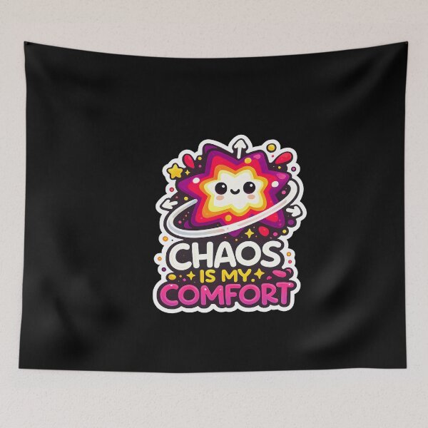 Item preview, Chaos Is My Comfort  designed and sold by artcultreone.