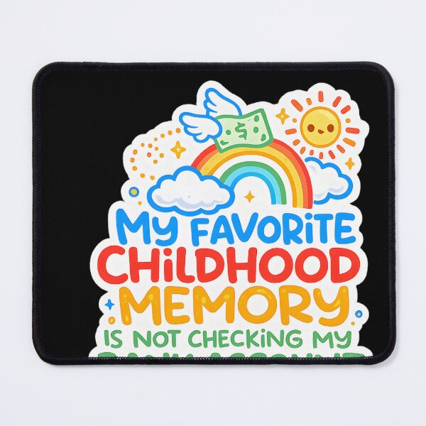 Item preview, Childhood Memory Financial Anxiety designed and sold by artcultreone.