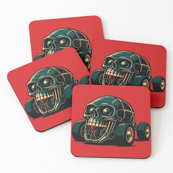 Item preview, Hot-Rod Skull Machine designed and sold by Jani-art-world.