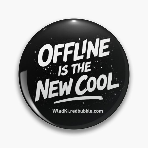 Artikelvorschau, „Offline Is the New Cool“,Offline ist der neue Trend für mehr Ruhe entworfen und verkauft von WladKi.