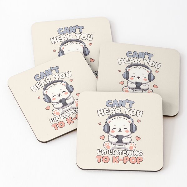 Item preview, Can’t Hear You I’m Listening to K-Pop – Funny Kpop Fan designed and sold by dudelinart.