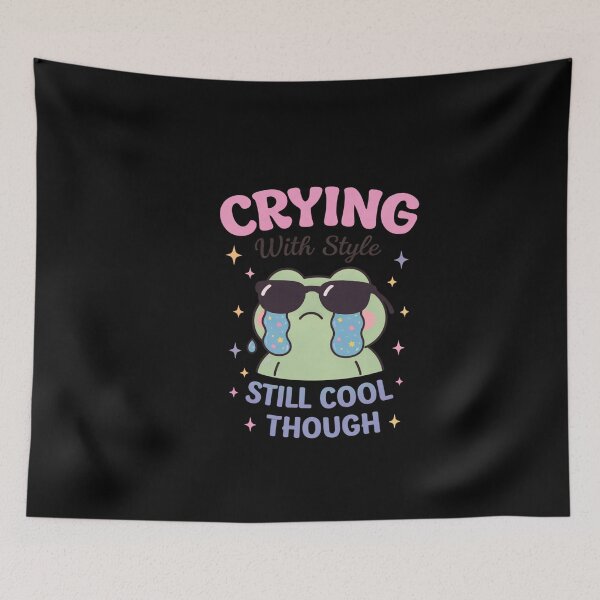 Item preview, Crying With Style Still Cool Though designed and sold by artcultreone.