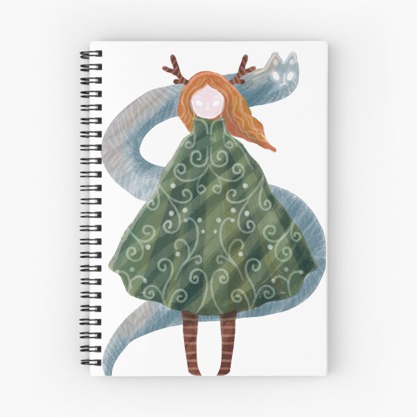 Item preview, Forest spirits, folklore girl designed and sold by Dormitria.