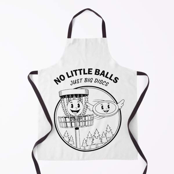 Item preview, No Little Balls Just Big Discs Funny Disc Golf designed and sold by LuminOrb.