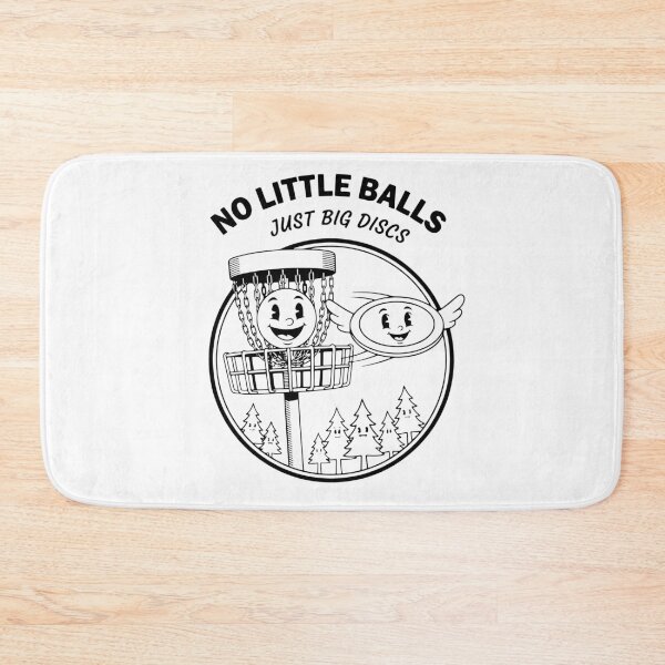 Item preview, No Little Balls Just Big Discs Funny Disc Golf designed and sold by LuminOrb.