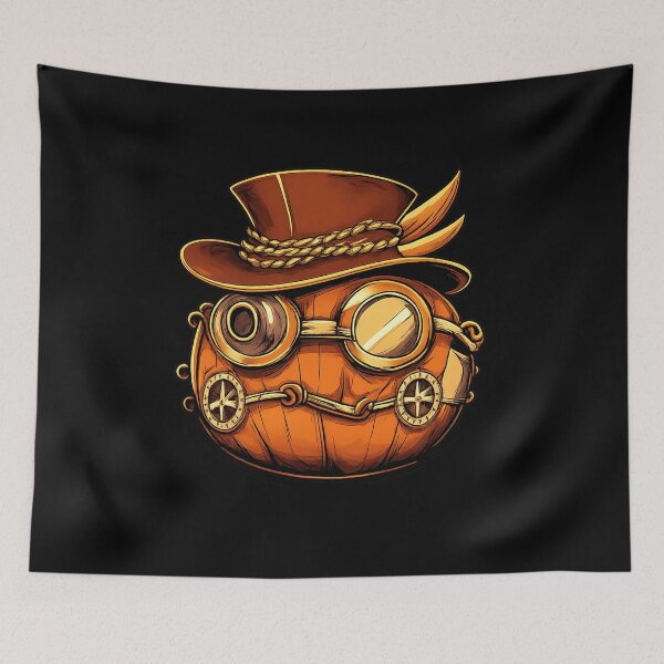 Item preview, Steampunk Pumpkin Gentleman designed and sold by Motiva100.