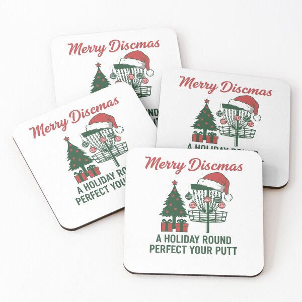 Item preview, Merry Discmas Holiday Round Perfect Your Putt Disc designed and sold by LuminOrb.
