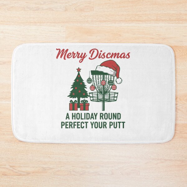 Item preview, Merry Discmas Holiday Round Perfect Your Putt Disc designed and sold by LuminOrb.