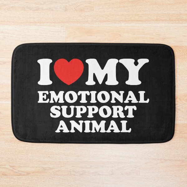 Item preview, I Love My Emotional Support Animal designed and sold by shitpostee.