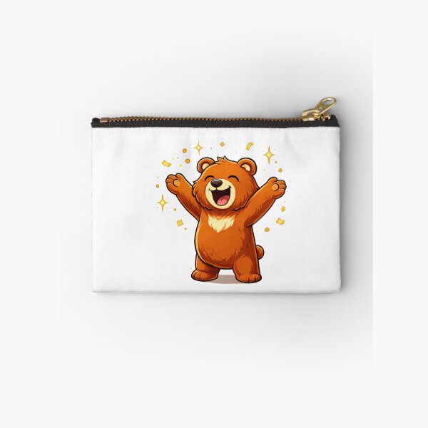 Item preview, Cute Smiling Cartoon Bear Illustration designed and sold by RelateAndTee.