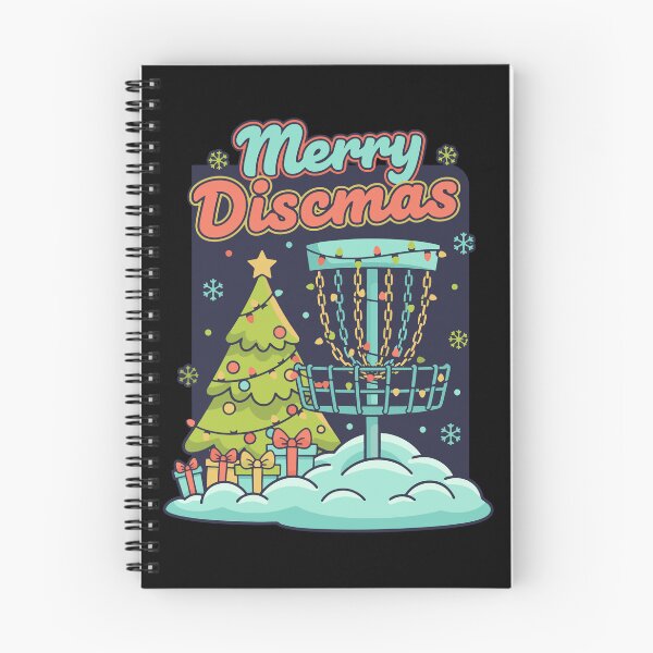 Item preview, Merry Discsmas Funny Disc Golf Flying Disc Basket designed and sold by LuminOrb.