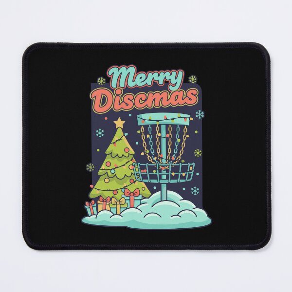 Item preview, Merry Discsmas Funny Disc Golf Flying Disc Basket designed and sold by LuminOrb.
