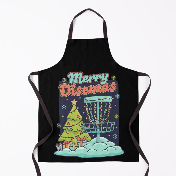 Item preview, Merry Discsmas Funny Disc Golf Flying Disc Basket designed and sold by LuminOrb.