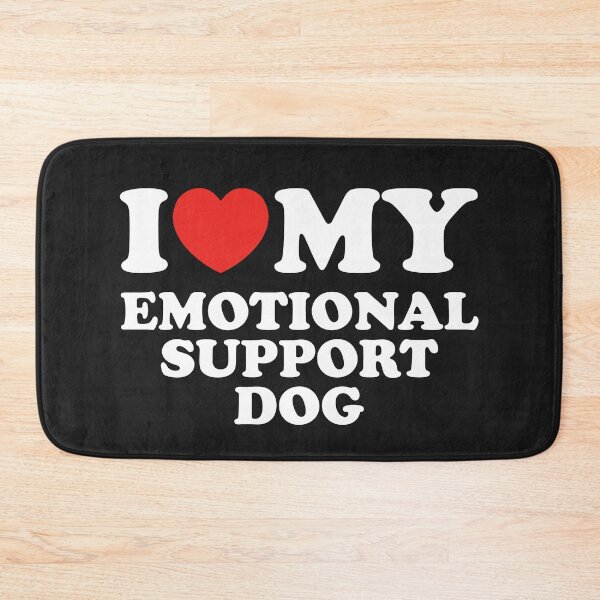 Item preview, I Love My Emotional Support Dog designed and sold by shitpostee.