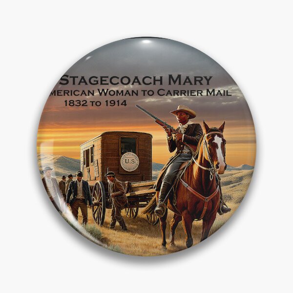 Item preview, STAGECOACH MARY - U.S. Mail American Frontier designed and sold by DBM Photo Art 1.