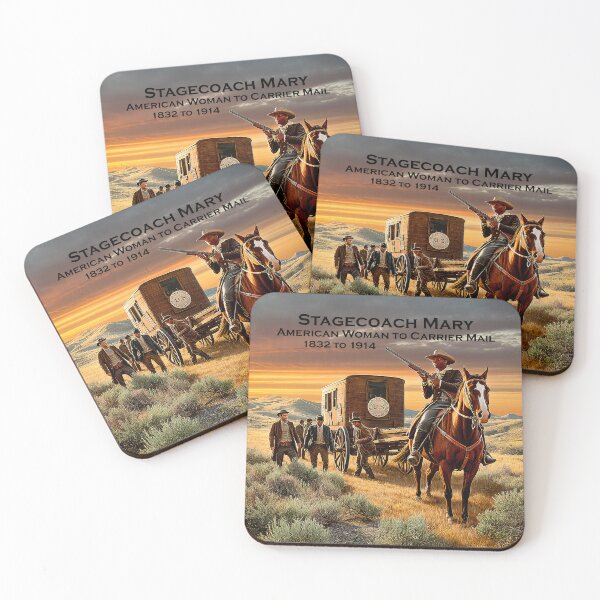 Item preview, STAGECOACH MARY - U.S. Mail American Frontier designed and sold by DBM Photo Art 1.