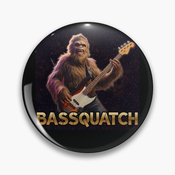 Item preview, Bajo Bassquatch con ritmo cósmico designed and sold by PROPera-design.