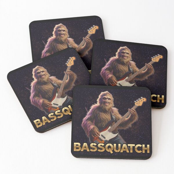 Item preview, Bassquatch Bass Guitar Cosmic Groove designed and sold by PROPera-design.