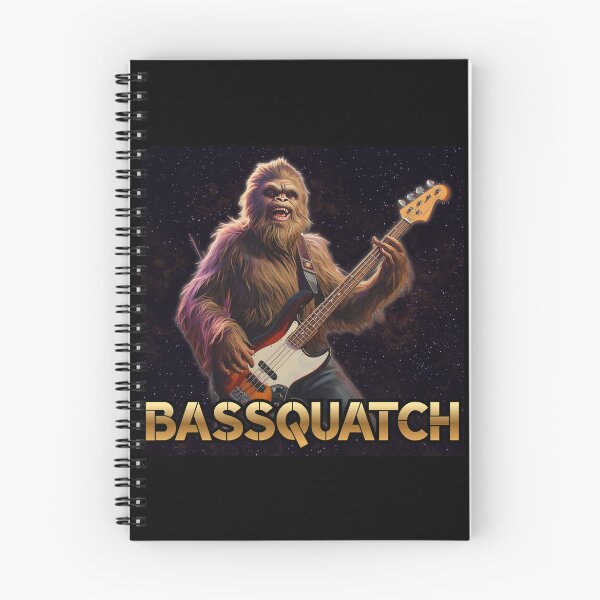 Item preview, Bassquatch Bass Guitar Cosmic Groove designed and sold by PROPera-design.