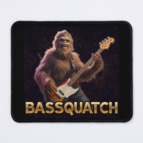 Item preview, Bassquatch Bass Guitar Cosmic Groove designed and sold by PROPera-design.