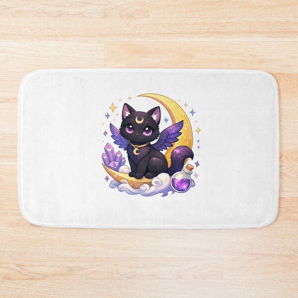 Item preview, Celestial Moon Cat Illustration designed and sold by Amr Siam.